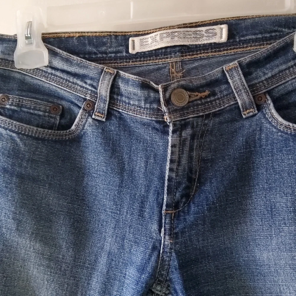 Express Precision Fit Jeans Size 1/2 S - Picture 2 of 5